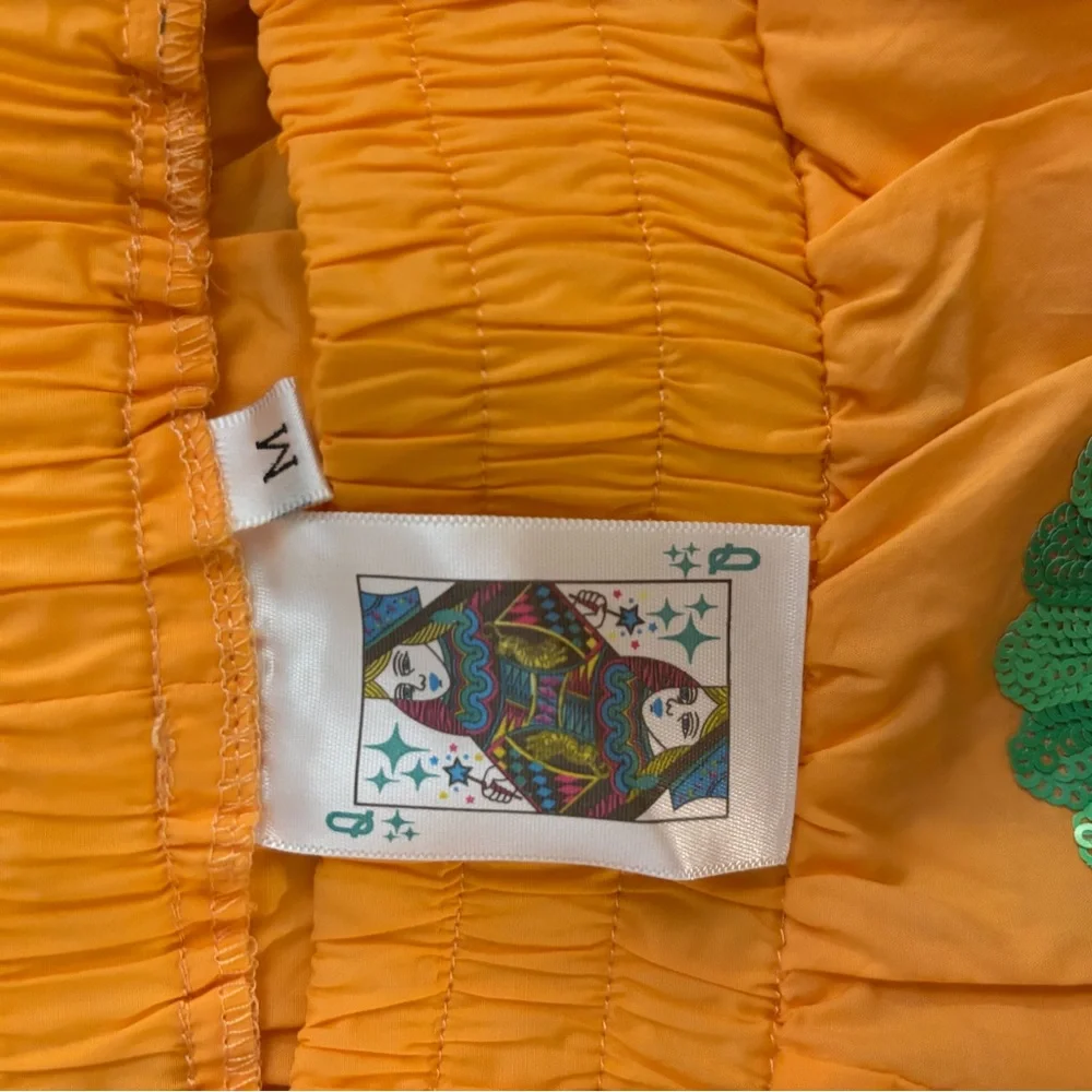 QUEEN OF SPARKLES Peach Under the Sea Icon Shorts - Picture 5 of 5